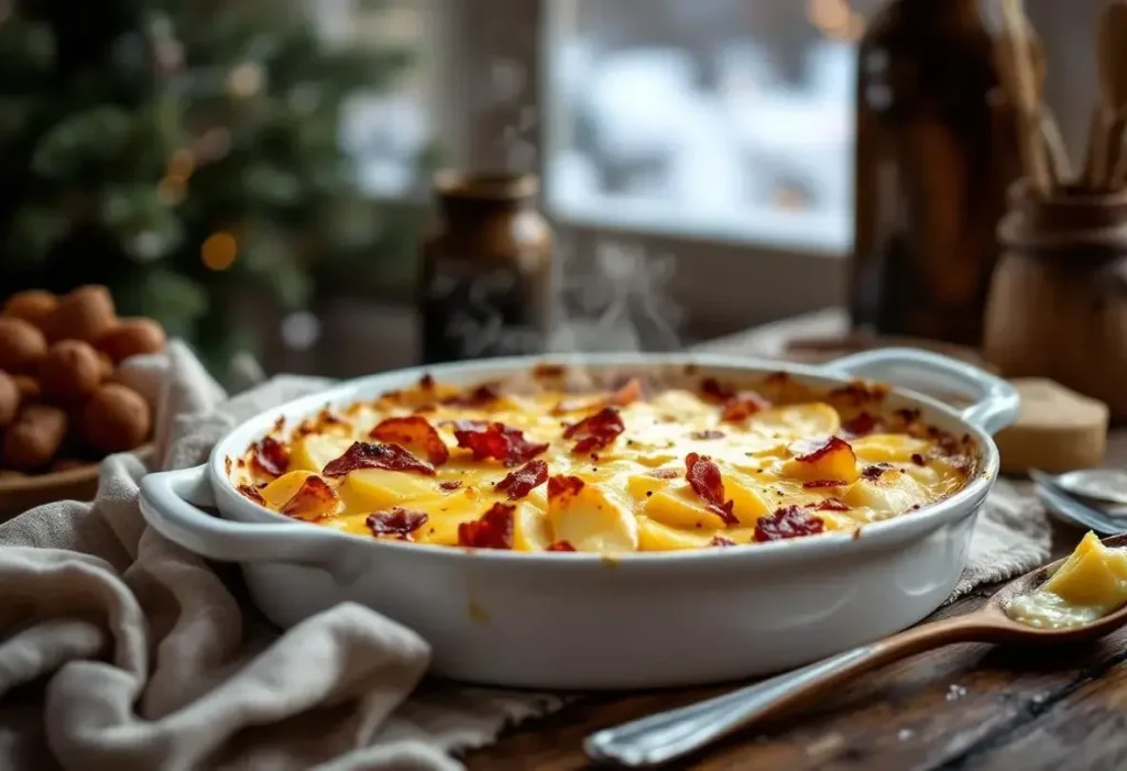 Froid glacial : ce gratin camembert-lardons ultra crémeux va vous réchauffer en 20 minutes chrono