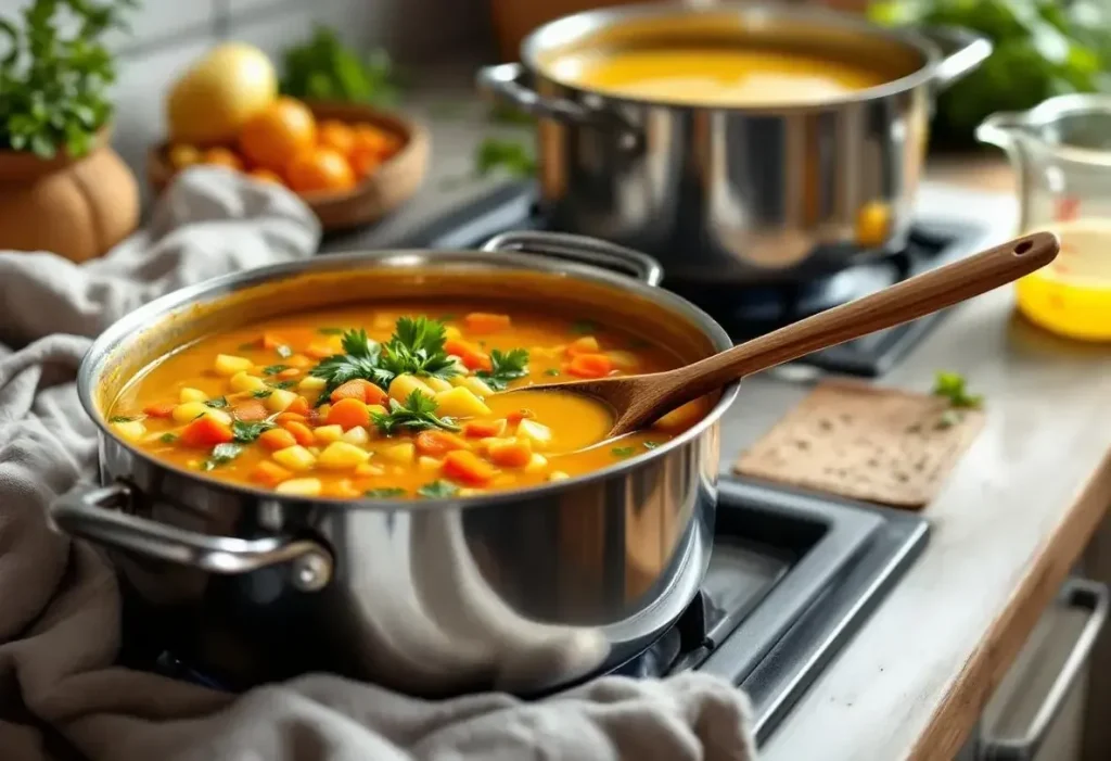 Soupe trop liquide ? L’erreur interdite que les chefs ne font jamais (et leur geste tout simple)