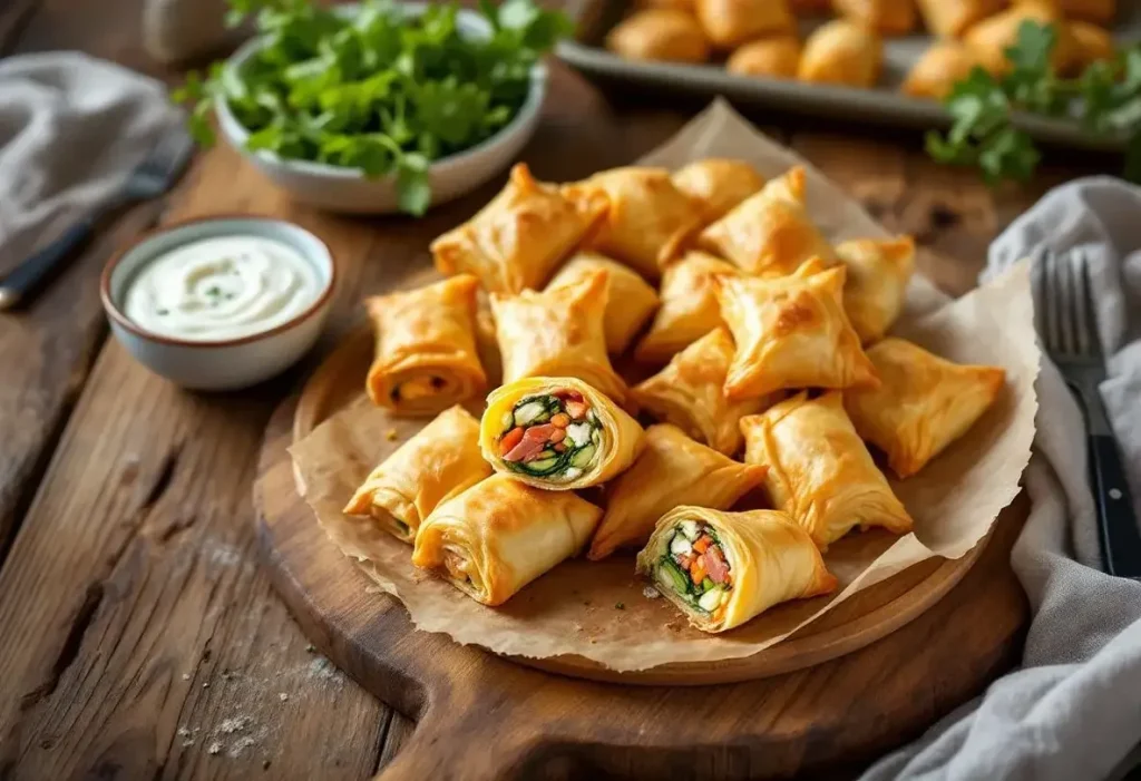 Ces roulés à la pâte filo ultra rapides et délicieux : ma recette maligne pour un apéro express