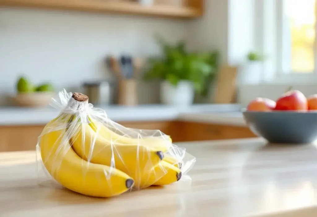 « Elles ne noircissent plus » : mon astuce toute simple pour garder vos bananes bien jaunes, ultra fraîches et vraiment savoureuses plus longtemps