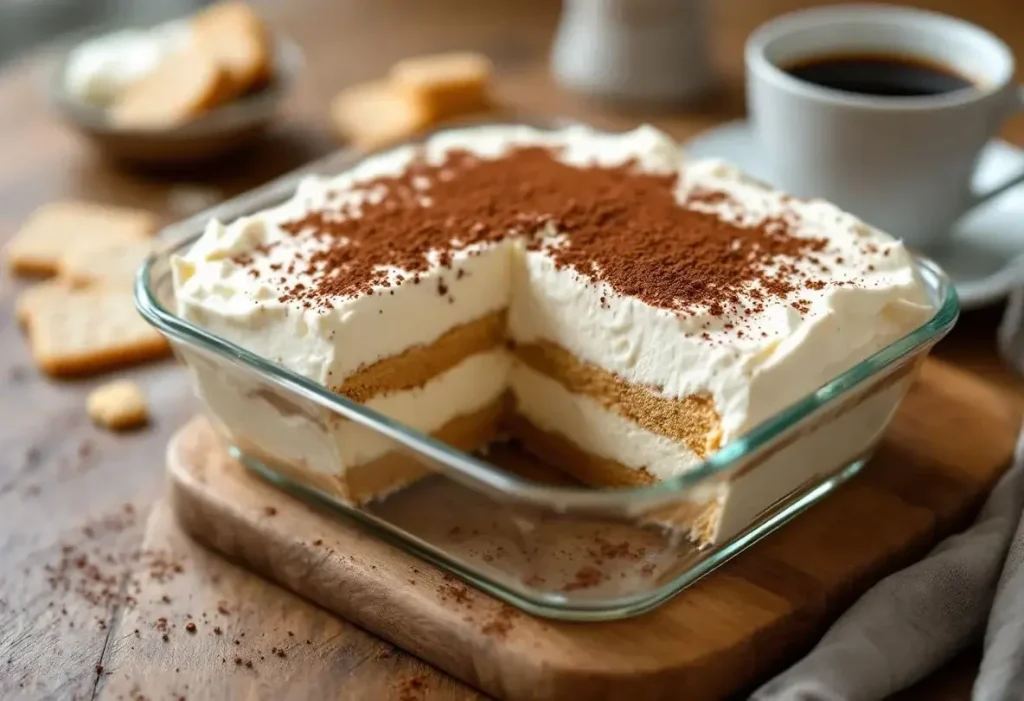 « J'ai remplacé le mascarpone par cet ingrédient » : son tiramisu maison contient presque deux fois moins de calories