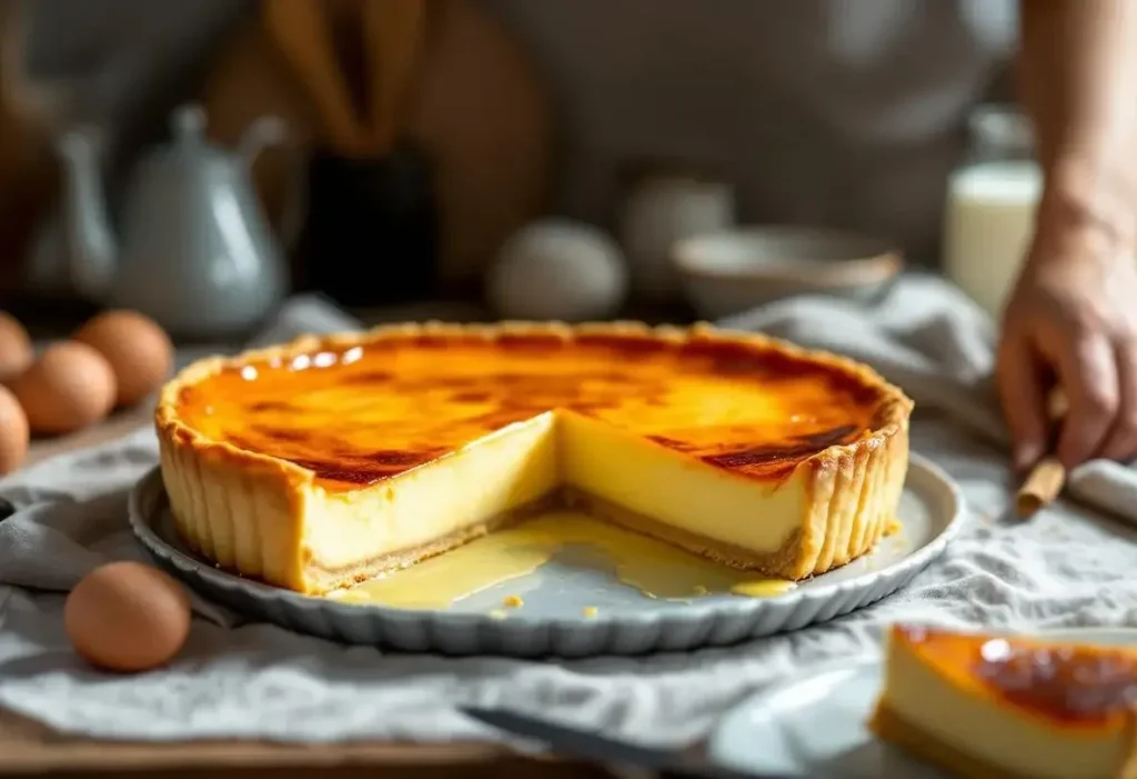 Plus rapide qu’un flan et aussi bon qu’en boulangerie : ma tarte fondante express, ultra moelleuse, hyper simple et terriblement gourmande