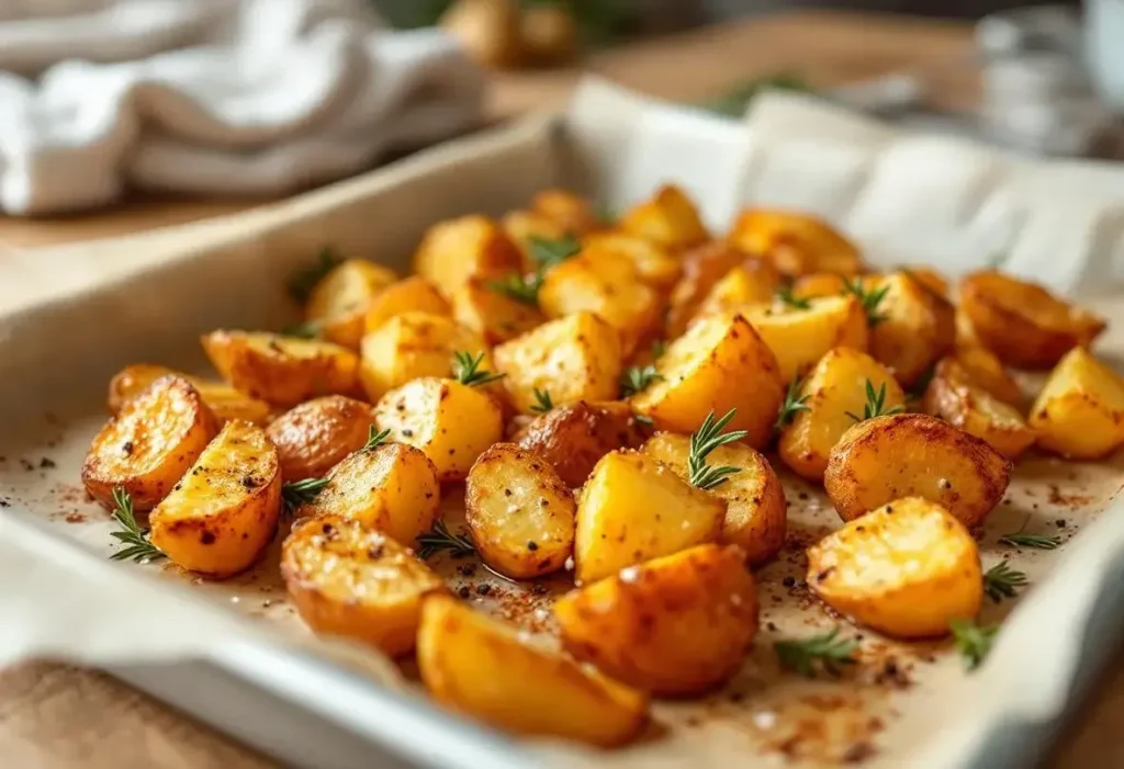 Pommes de terre au four : l’astuce toute bête pour les avoir ultra croustillantes à chaque fois