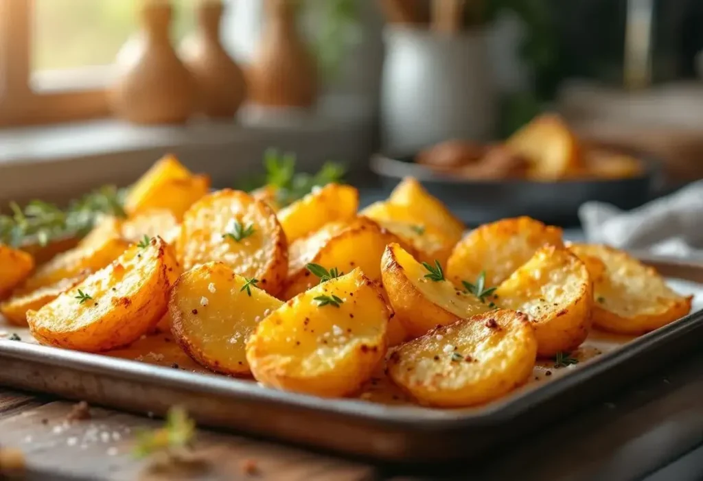 Pommes de terre au four : l’astuce toute simple pour les avoir ultra croustillantes à chaque fois