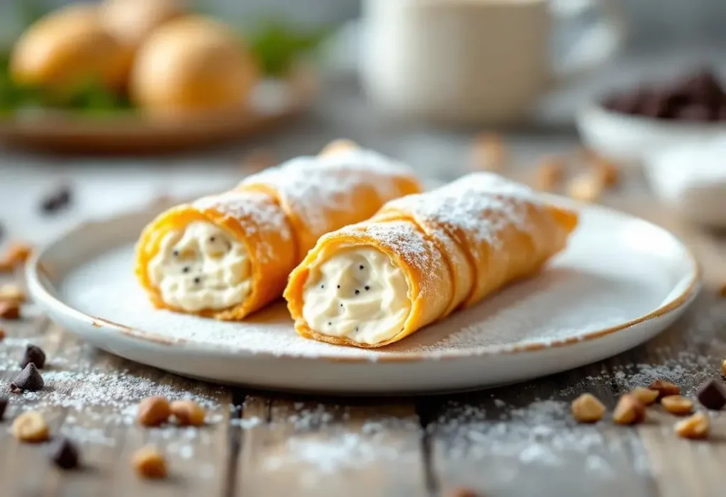 Ce cannoli feuilleté à la vanille cartonne (et il est ultra facile)