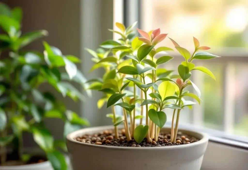 Ce fruit des fêtes devient une mini forêt rose en 1 mois si vous plantez ses noyaux juste après le dessert