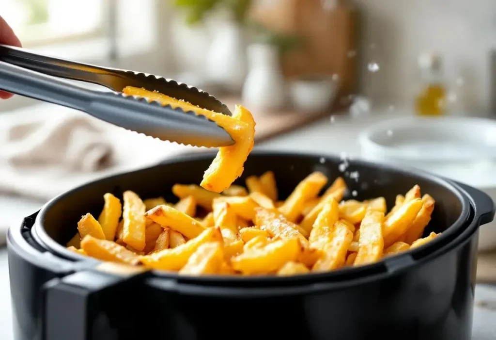 Depuis que je fais ça, mes frites Airfryer sont parfaites : je vous donne l'astuce de l'eau chaude