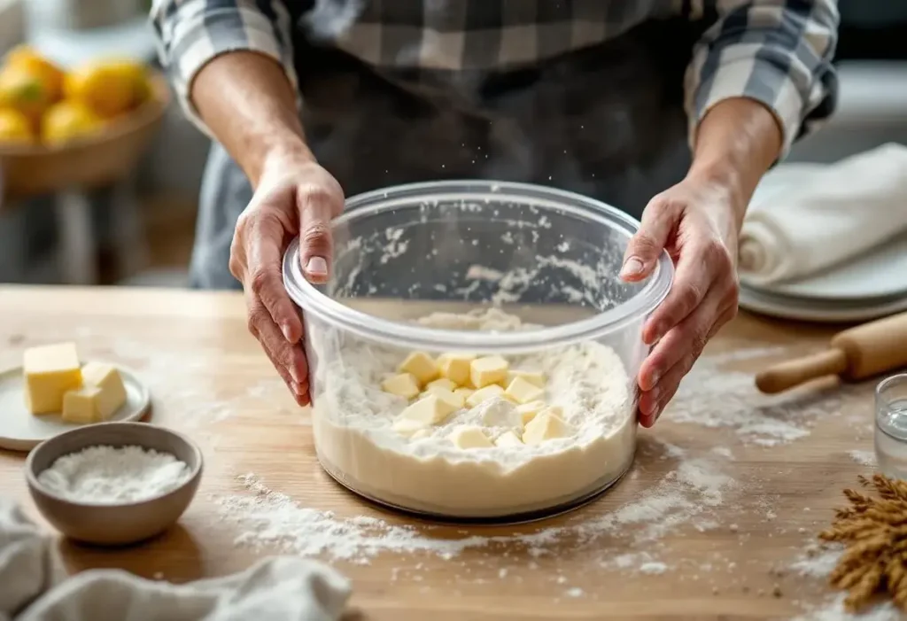 J’ai découvert cette astuce grâce à une simple boîte : ma pâte à tarte maison prête en 2 minutes chrono !