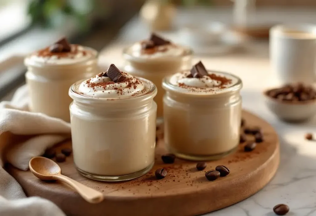 J'ai remplacé les flans et mousses du commerce par cette crème dessert au café maison : onctueuse, sans œufs et ultra simple à préparer !