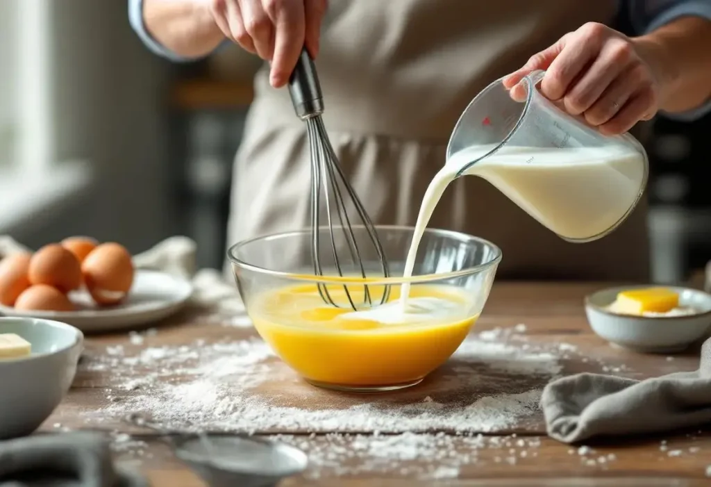 Les pros de la crêpe font tous ce simple geste pour obtenir une pâte parfaitement lisse