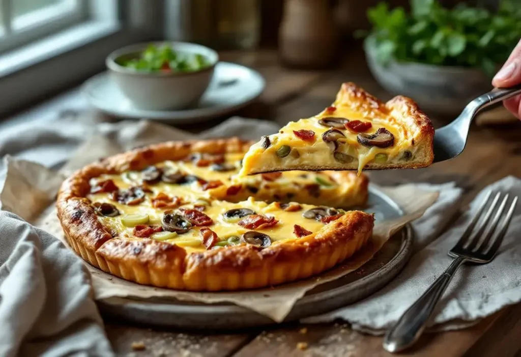 “Même les enfants ont adoré”, cette tarte rustique aux poireaux et au comté va régaler toute la famille !