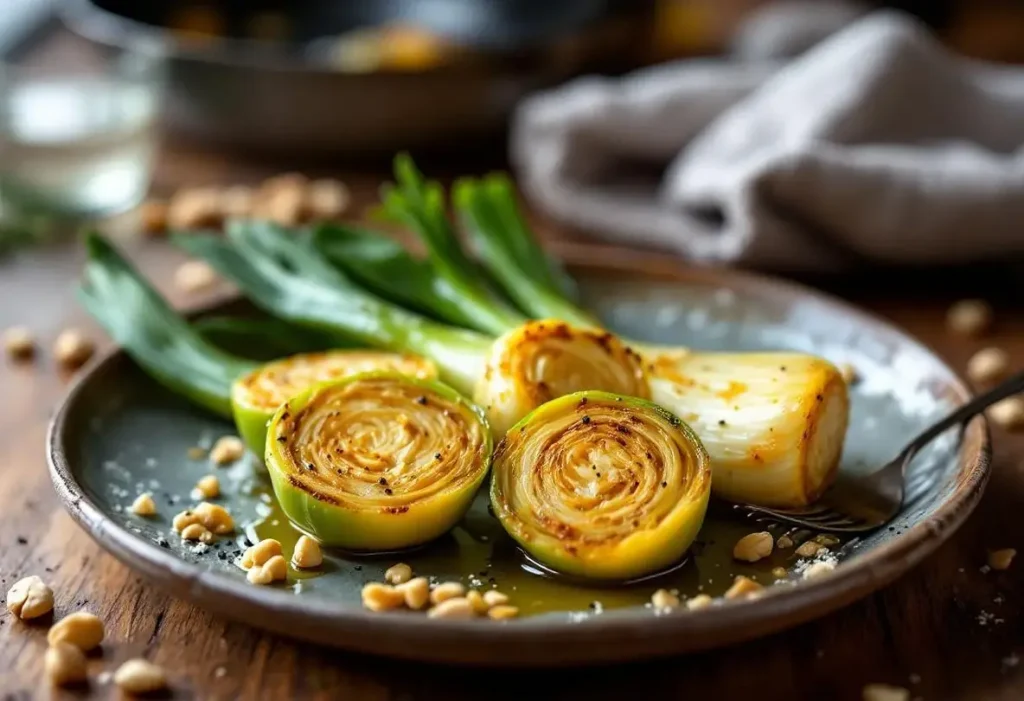 Poireaux : le geste tout simple d’un chef 3 étoiles pour les rendre ultra savoureux en 3 minutes chrono