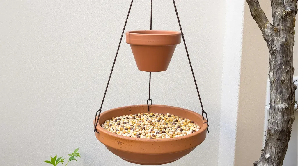 Ces vieilles jardinières que vous alliez jeter recèlent une astuce zéro déchet pour votre déco et vos oiseaux