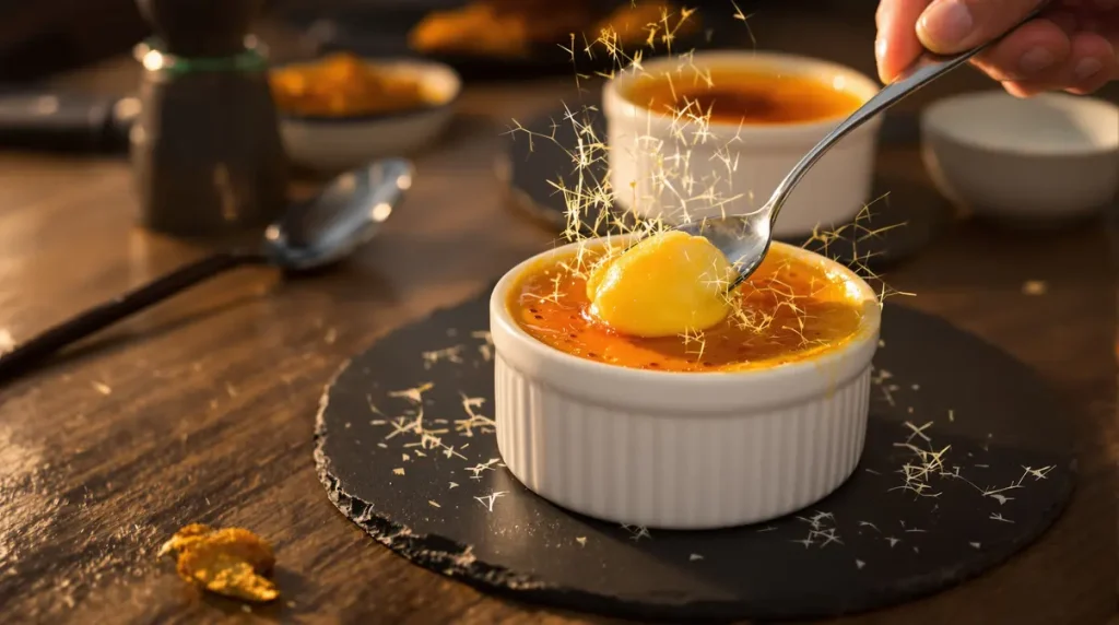 La crème brûlée signée Joël Robuchon